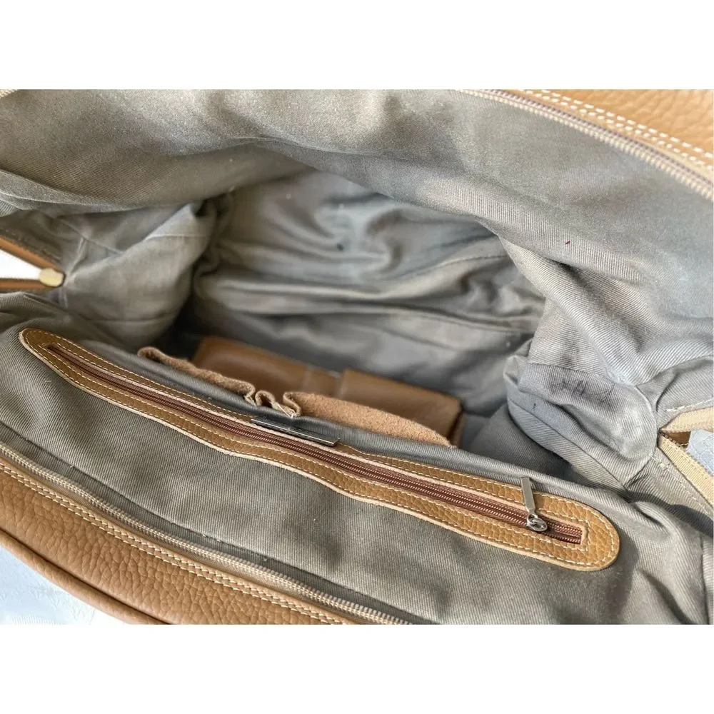 Rossi & Caruso Real Leather Satchel Bag.
